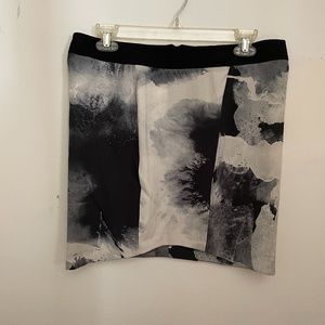 Helmut Lang Printed Mini Skirt